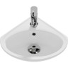Раковина CERSANIT подвесная SIGMA угловая 36 1 отверстие P-UM-Sg/1