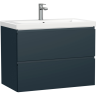 Тумба под раковину подвесная CERSANIT MODUO 80 для COMO 80 темно-серый 69347